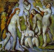 Paul Cezanne, Five Bathers